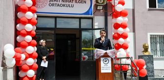 Şehit Binbaşı Nihat İlgen'in adı Bolu'da okula verildi