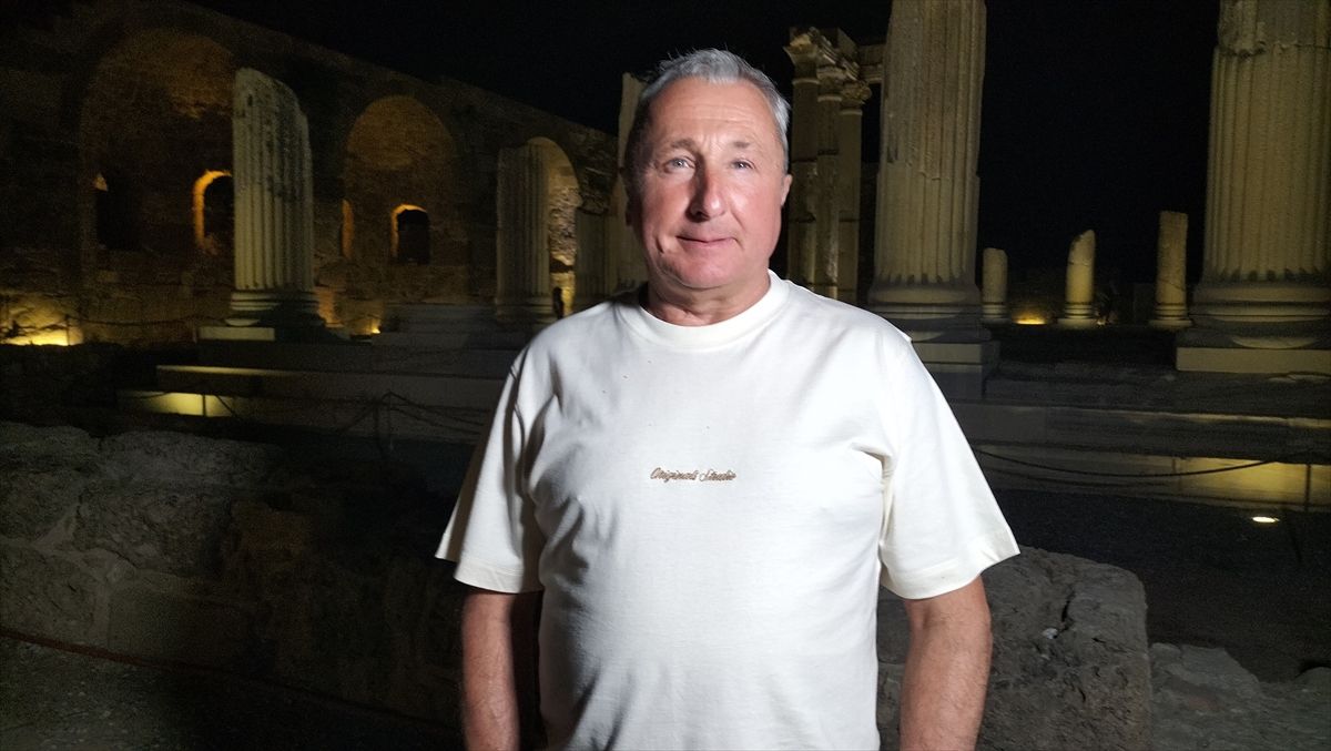 Side Antik Kenti'nde 'Gece Müzeciliği' yoğunluğu başladı