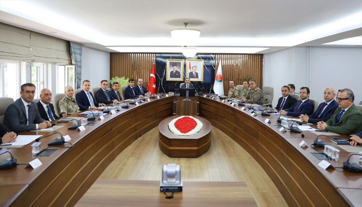 Şırnak'ta İl Güvenlik ve Asayiş Koordinasyon Toplantısı yapıldı