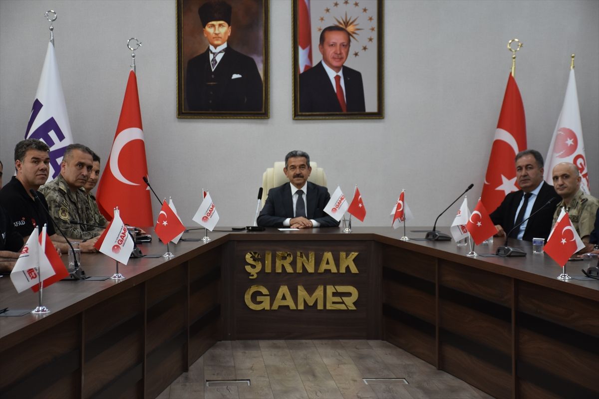 Şırnak'ta 'Orman Yangınlarına Müdahale ve Kurumlar Arası Koordinasyon Eğitimi' yapıldı