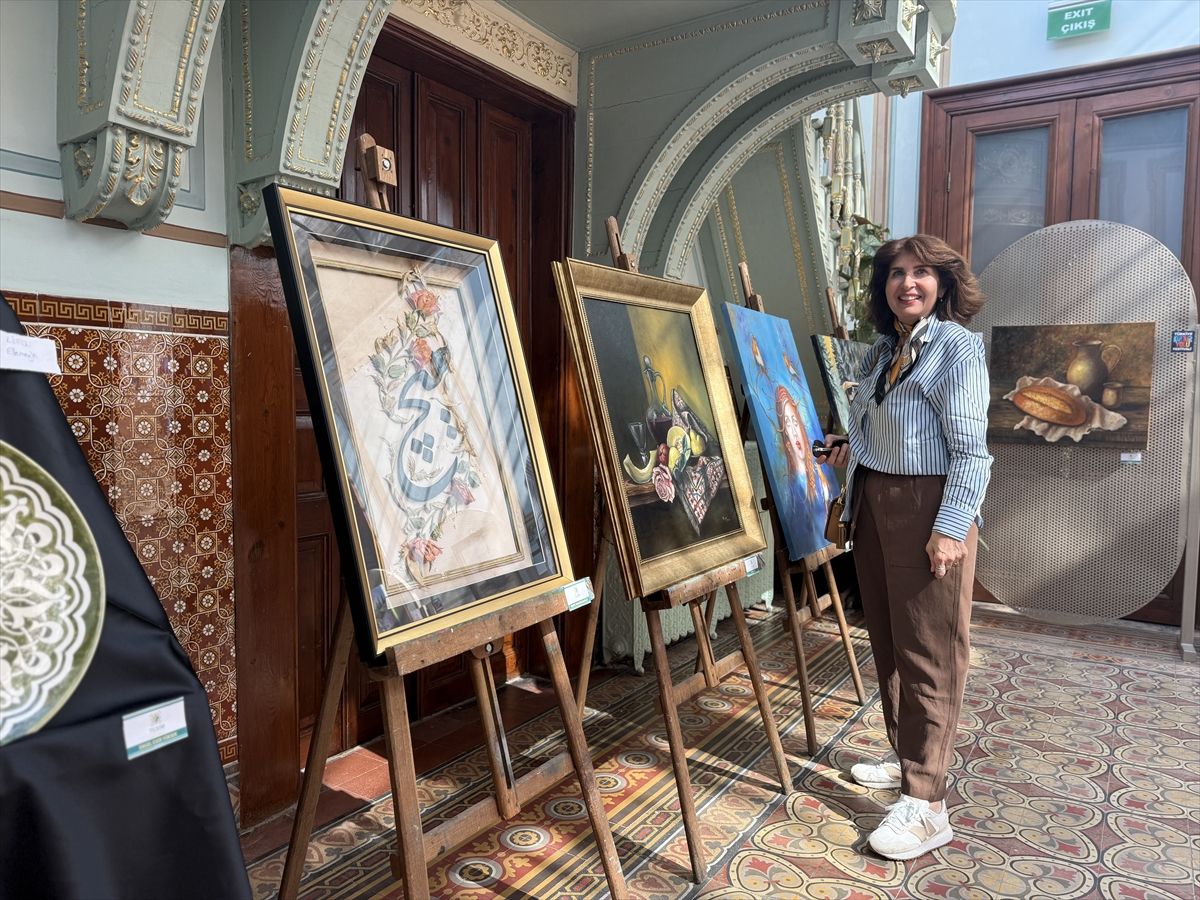 Trabzon'da '11. Geleneksel Bahar Sergisi' açıldı