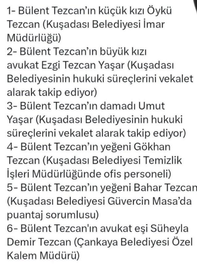 Photo related to Tezcan allegations