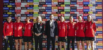 A Milli Kadın Futbol Takımı'nda medya günü düzenlendi