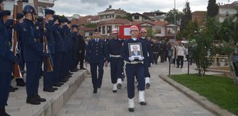 Amasya'da vefat eden Kıbrıs gazisi son yolculuğuna uğurlandı
