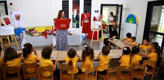 Anaokulu öğrencilerine Edirne kırmızısı ve Edirne gülü tanıtıldı
