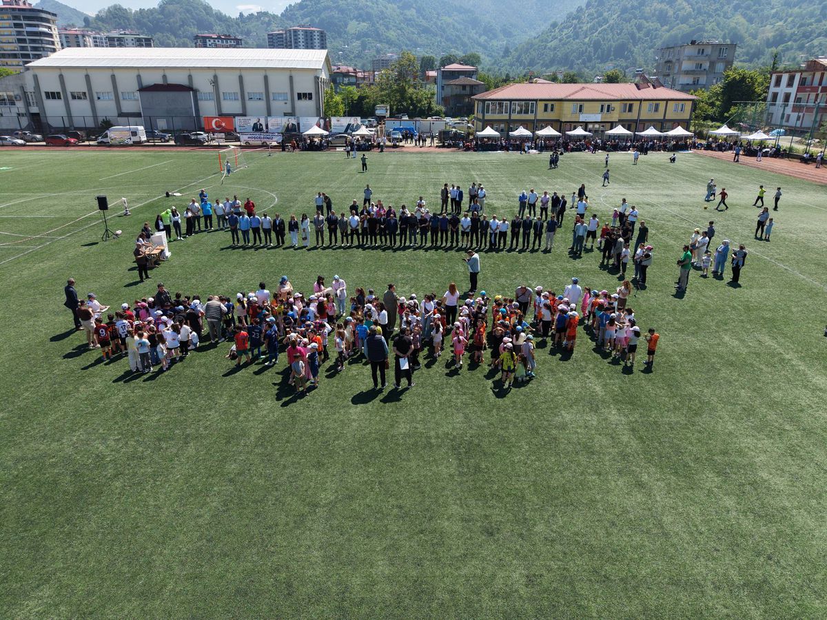Arhavi'de 'Grassroots Herkes İçin Futbol' şöleni