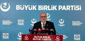 BBP Genel Sekreteri Yelis, basın toplantısı düzenledi