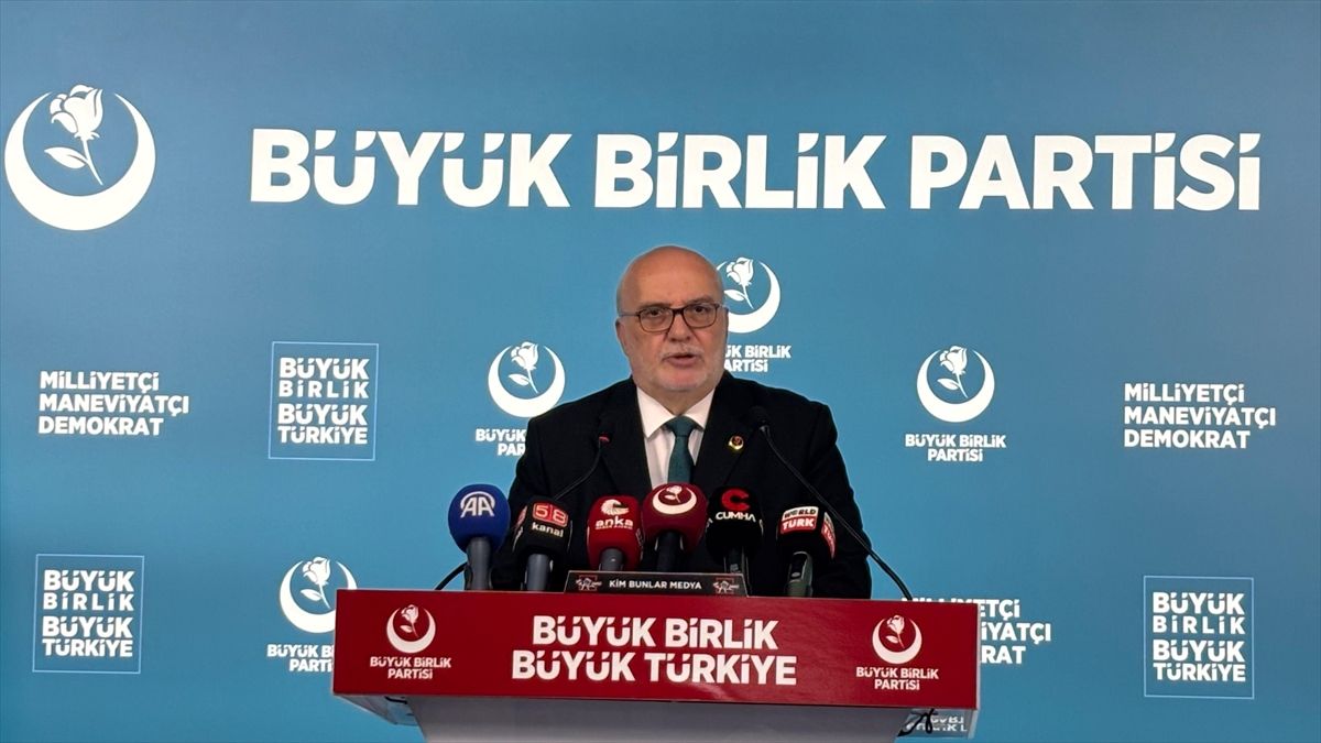BBP Genel Sekreteri Yelis, basın toplantısı düzenledi