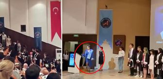 Bölüm başkanı 'Diplomanızı vermiyorum' dedi, salon karıştı