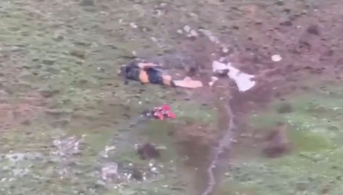 Dağda kalp krizi geçirdi; askeri helikopter ile kurtarıldı