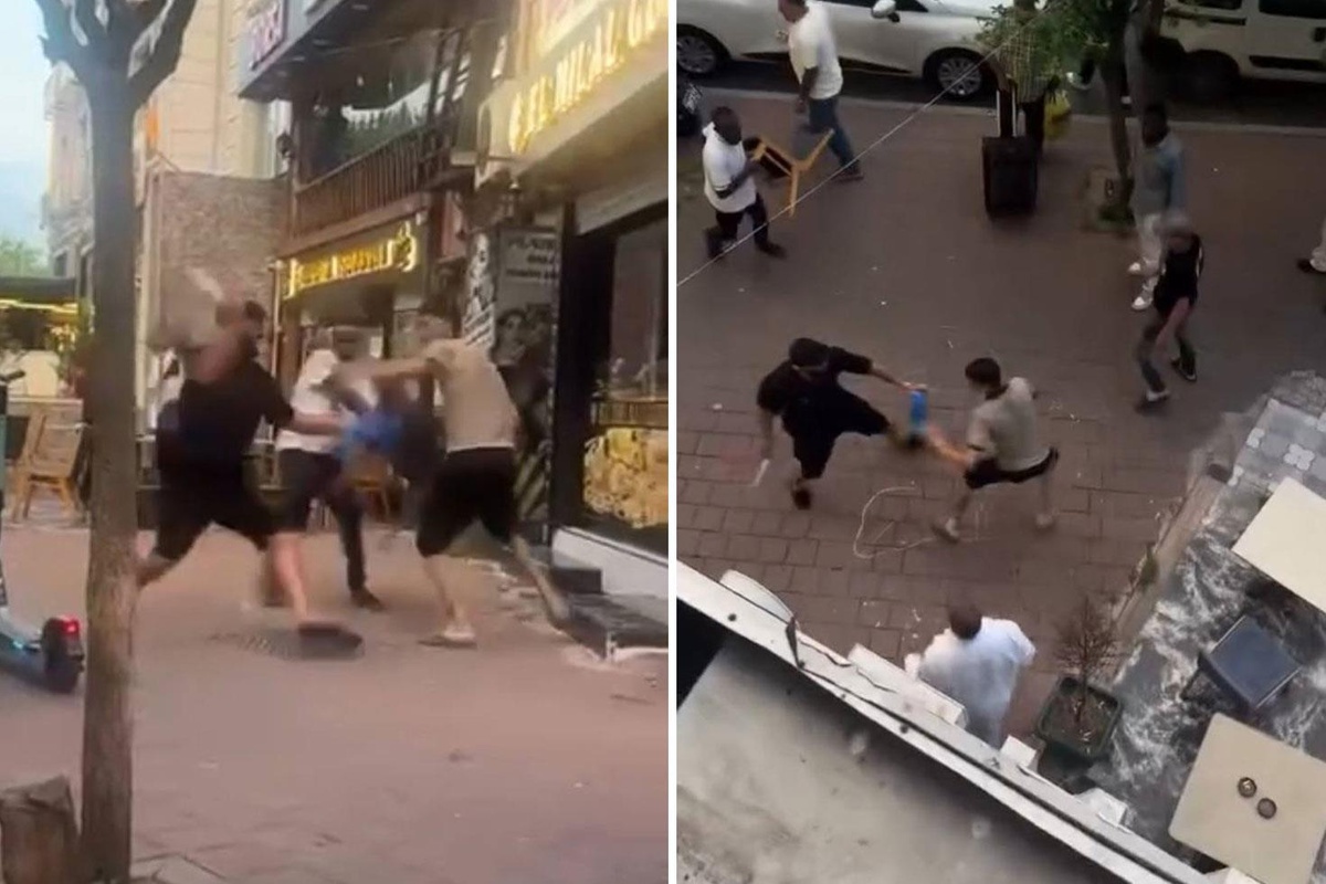 Fatih'te yabancı uyruklular arasında bıçaklı kavga