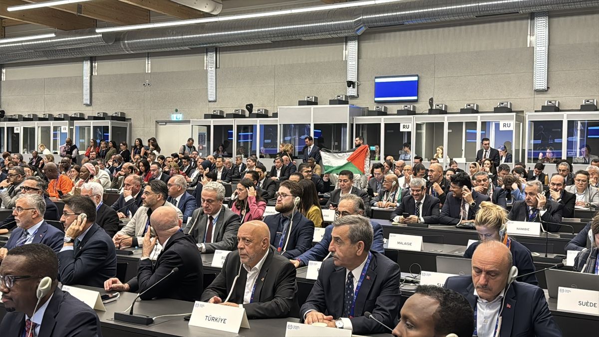 İsrailli yetkili, BM'deki uluslararası konferansta protestolar nedeniyle konuşmasını tamamlayamadı