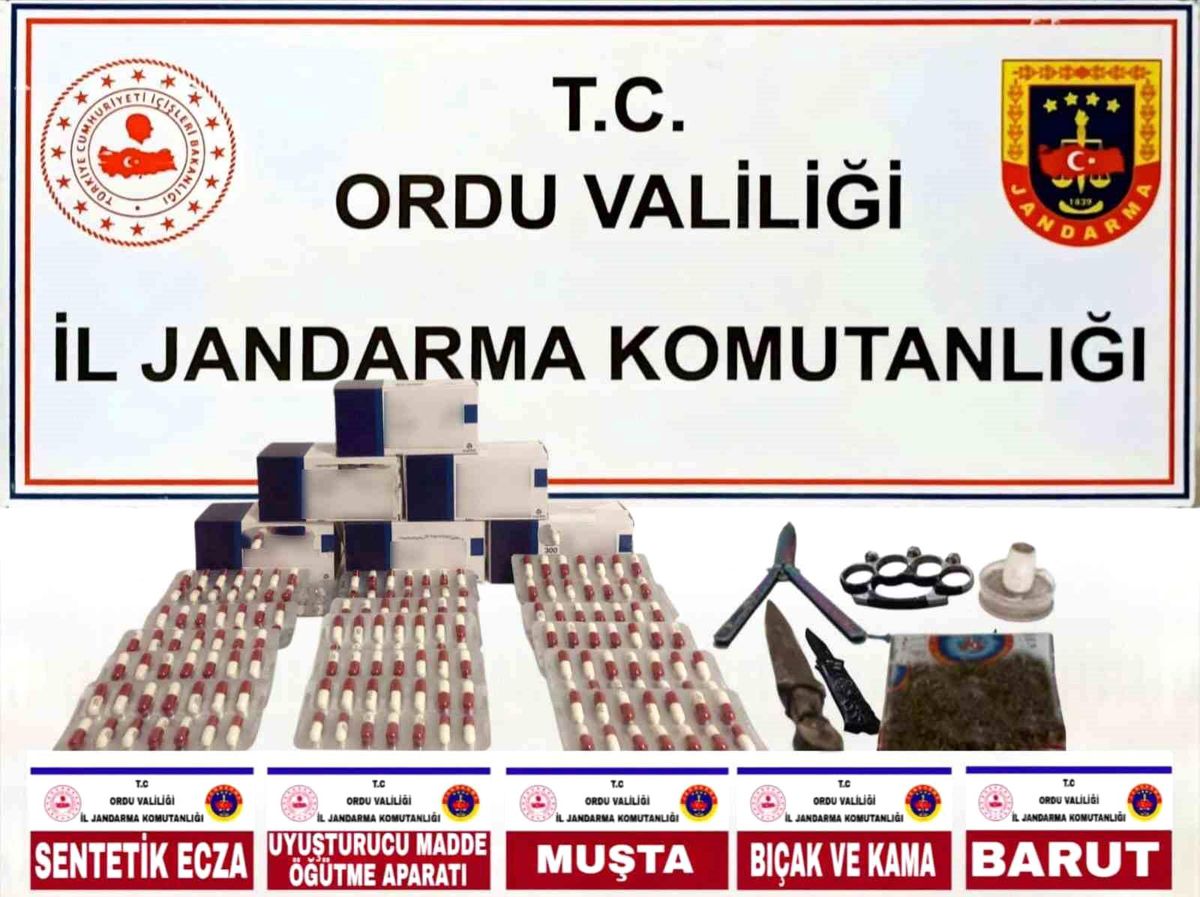 Jandarmadan Ordu ve Samsun'da uyuşturucu operasyonu: 7 tutuklama