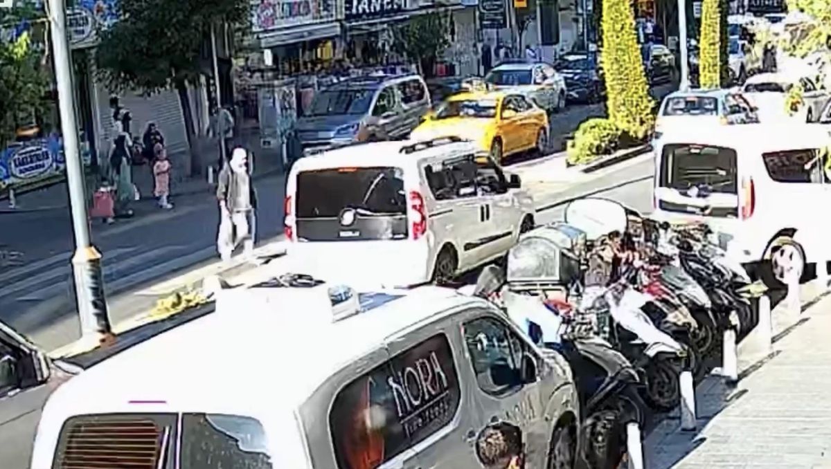 Kağıthane’de bayram ziyaretinden dönen otizmli 5 yaşındaki Zümre kazada hayatını kaybetti, kaza anı kamerada