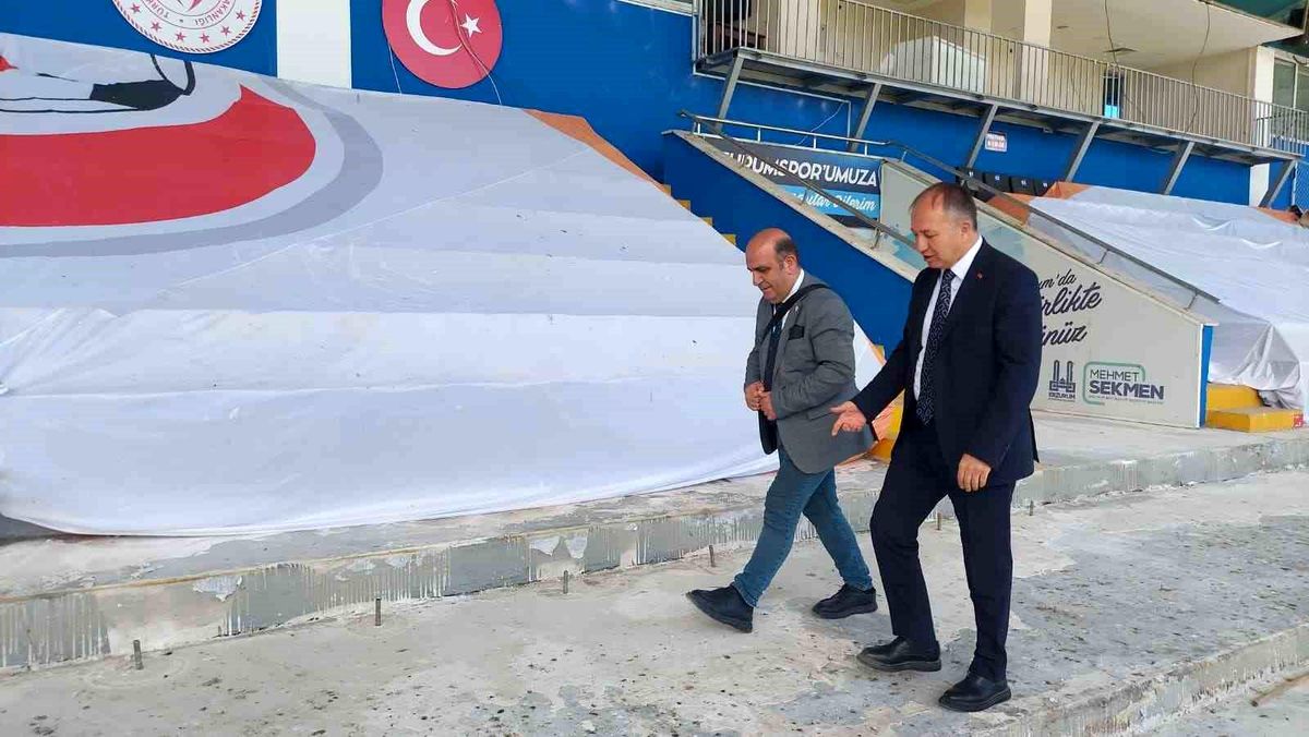 Kazımkarabekir Stadı Süper Lige hazırlanıyor