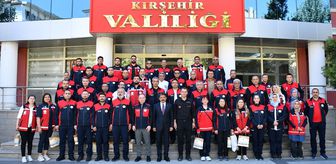 Kırşehir Valisi Demiryürek, MEB AKUB ekibiyle bir araya geldi