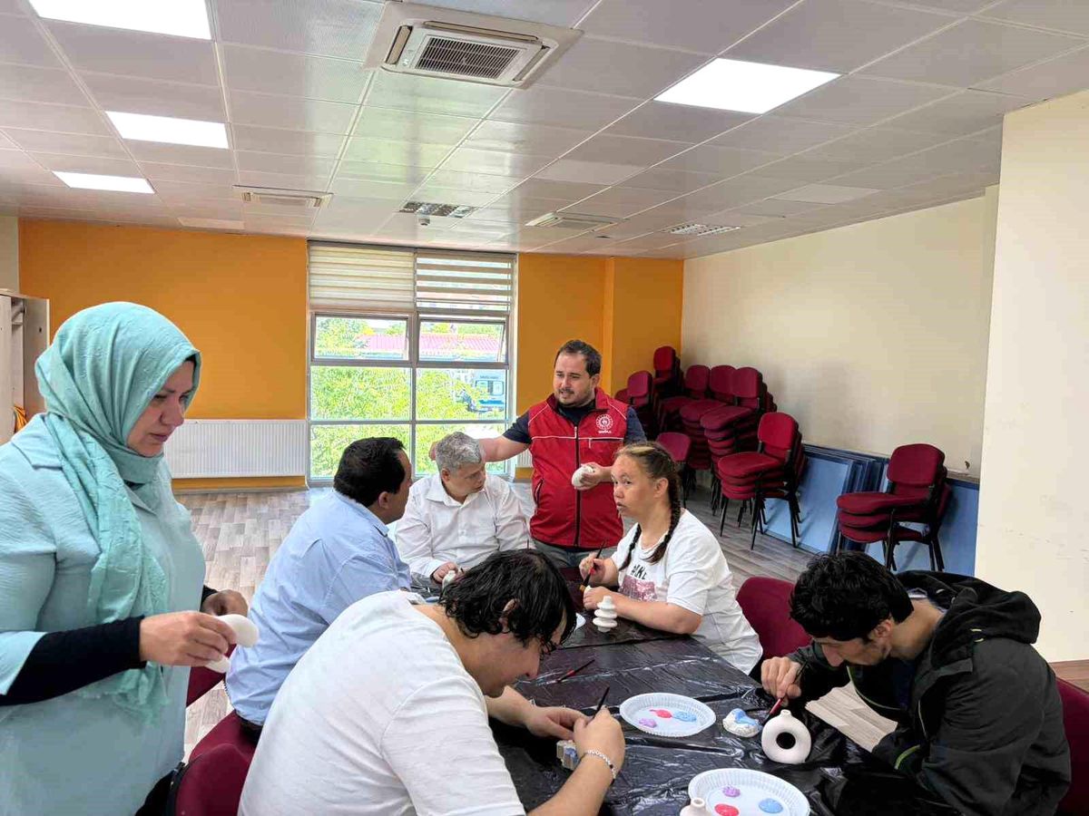 Menteşe'de sanat engel tanımadı