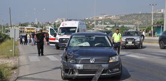 Mersin'de otomobilin motosiklete çarptığı kazada 1 kişi öldü, 1 kişi yaralandı