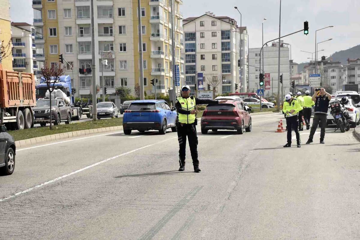 Ordu'da 2 haftada 34 binden fazla araç ve sürücüsü denetlendi