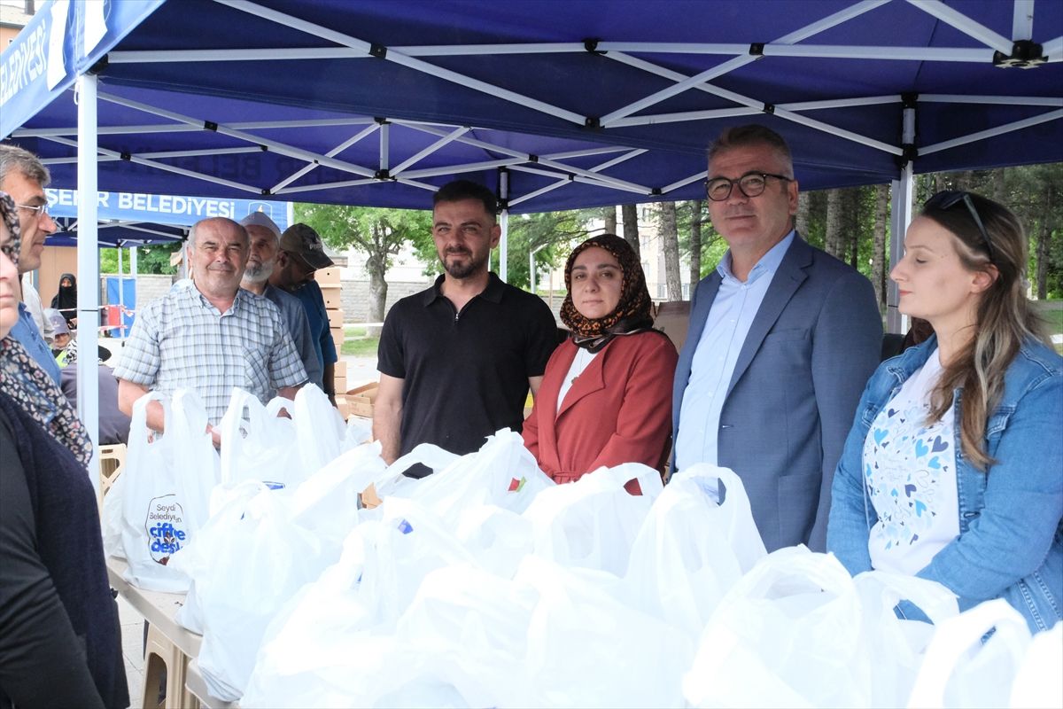 Seydişehir'de üreticilere fide dağıtıldı