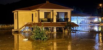 Taraklı'da sağanak etkili oldu