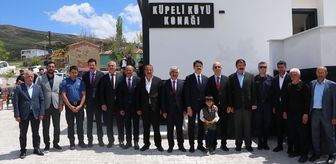 Ulaş'ta Küpeli Köy Konağı hizmete açıldı