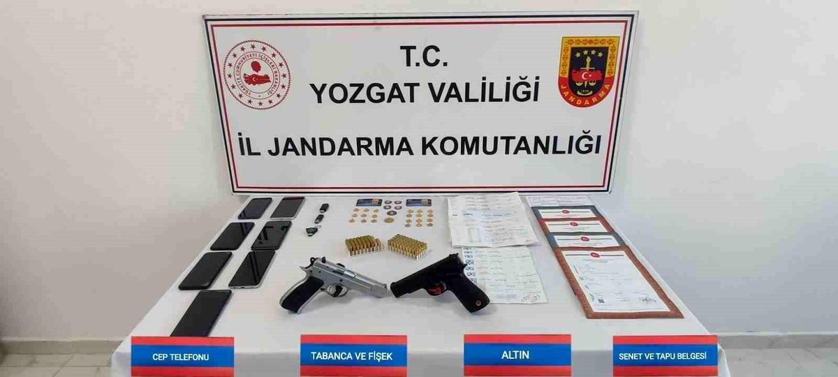 Yozgat'ta tefecilik operasyonu: 6 gözaltı