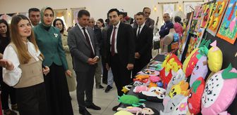 Zara'da Halk Eğitimi Merkezi Yıl Sonu Sergisi Açıldı