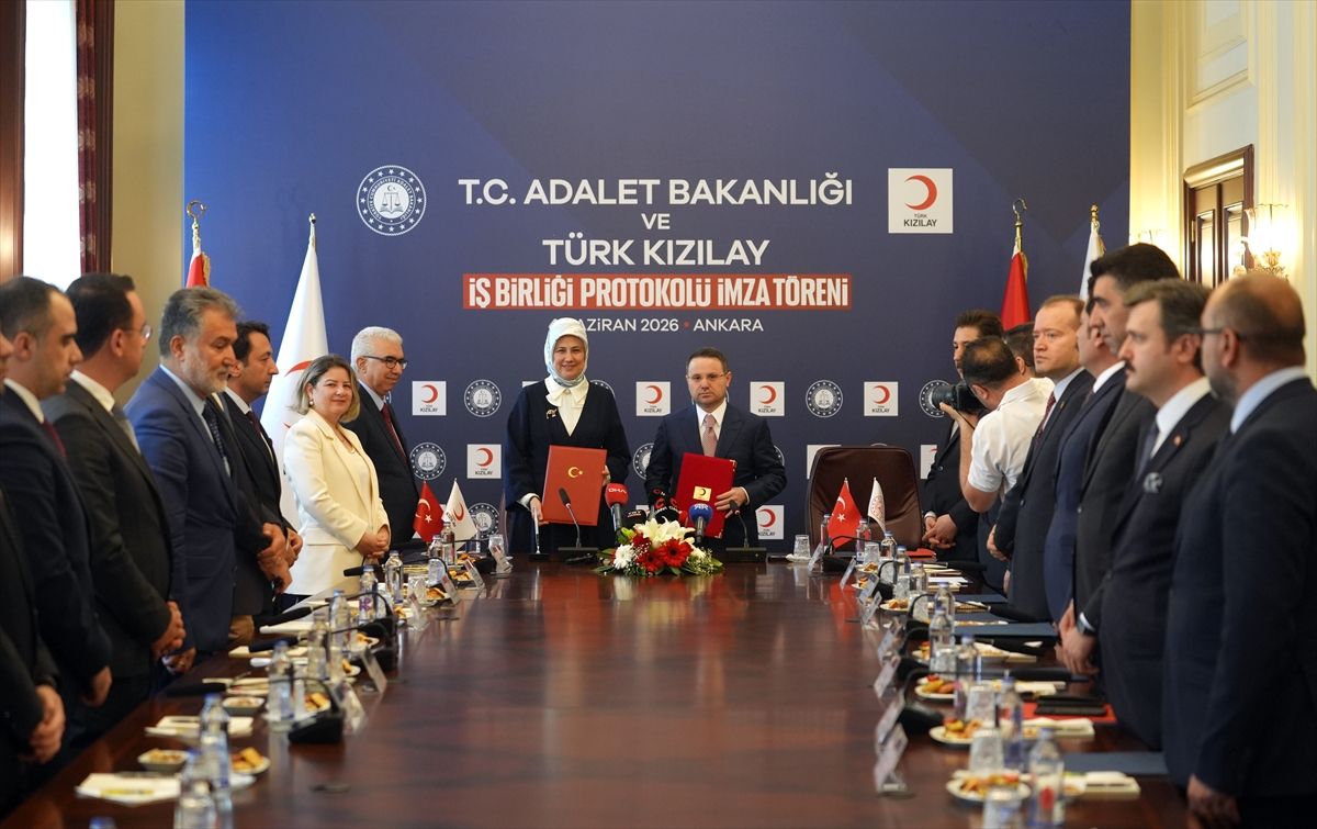 Adalet Bakanlığı, hükümlü ve tutuklular için Türk Kızılay ile işbirliği kapsamını genişletiyor