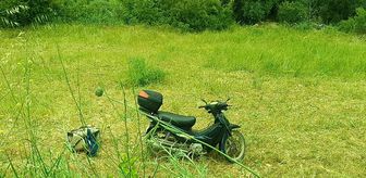 Adana'da şarampole devrilen motosikletteki 2 kişi yaralandı