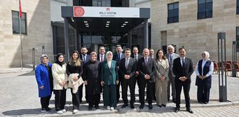 AK Parti Sivas Milletvekili Toy, Milli Eğitim Akademisi'ni ziyaret etti