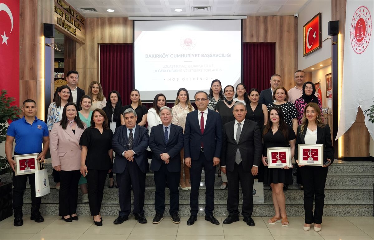 Bakırköy Adliyesi'nde '1 Haziran Uzlaştırmacılar Günü' etkinliği