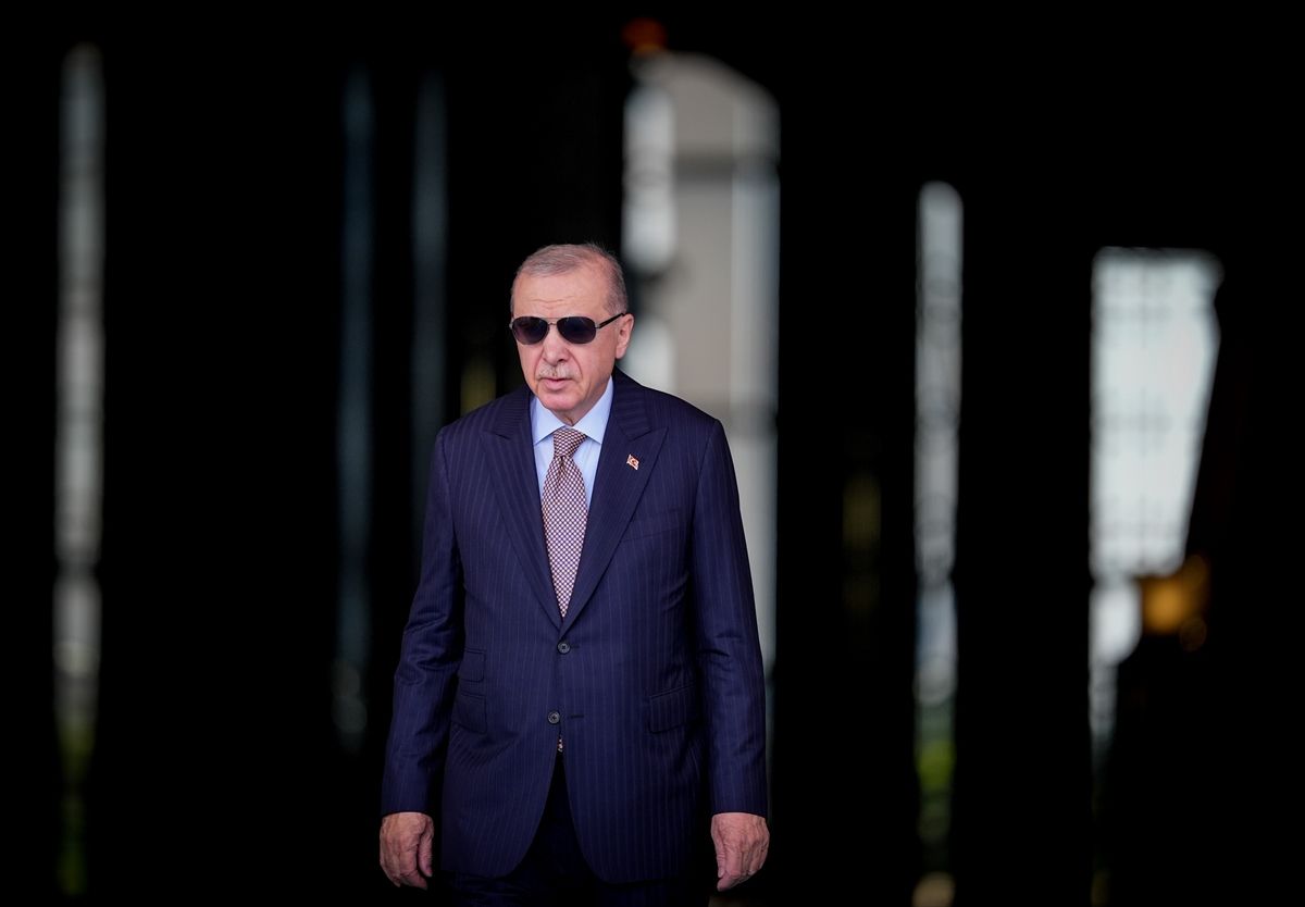 Erdoğan, Nijer Cumhurbaşkanı Tchiani'yi resmi törenle karşıladı