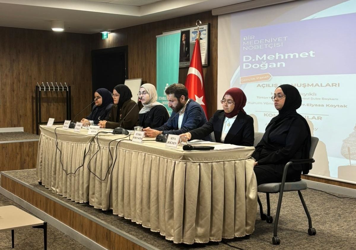 D. Mehmet Doğan, İstanbul Medeniyet Üniversitesinde düzenlenen panelde anıldı