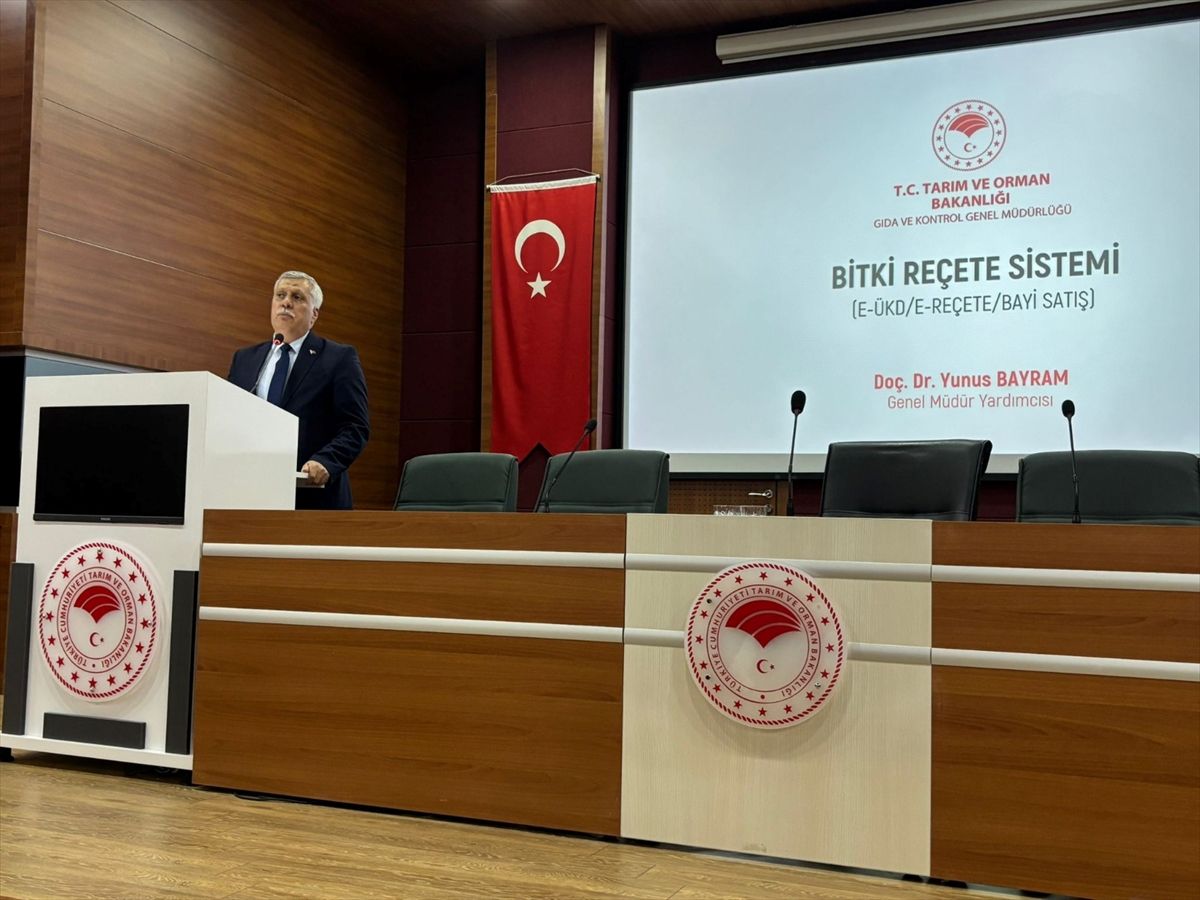 Edirne'de Bitki Koruma Ürünleri B-Reçete Uygulama Eğitimi düzenlendi