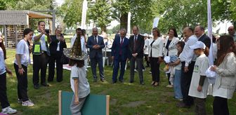 Edirne'de öğrenciler çevre temalı projelerini sergiledi