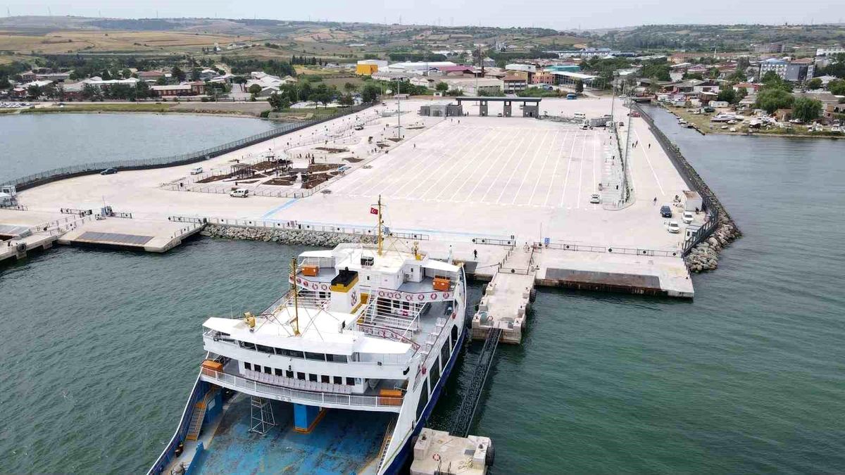 Gelibolu'da yeni feribot iskelesi hizmete açılıyor