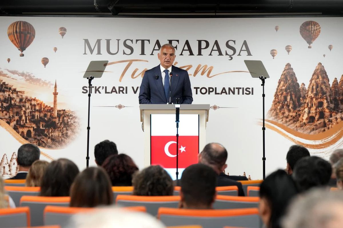 Kapadokya Göreme Açık Hava Müzesi gece görünümü