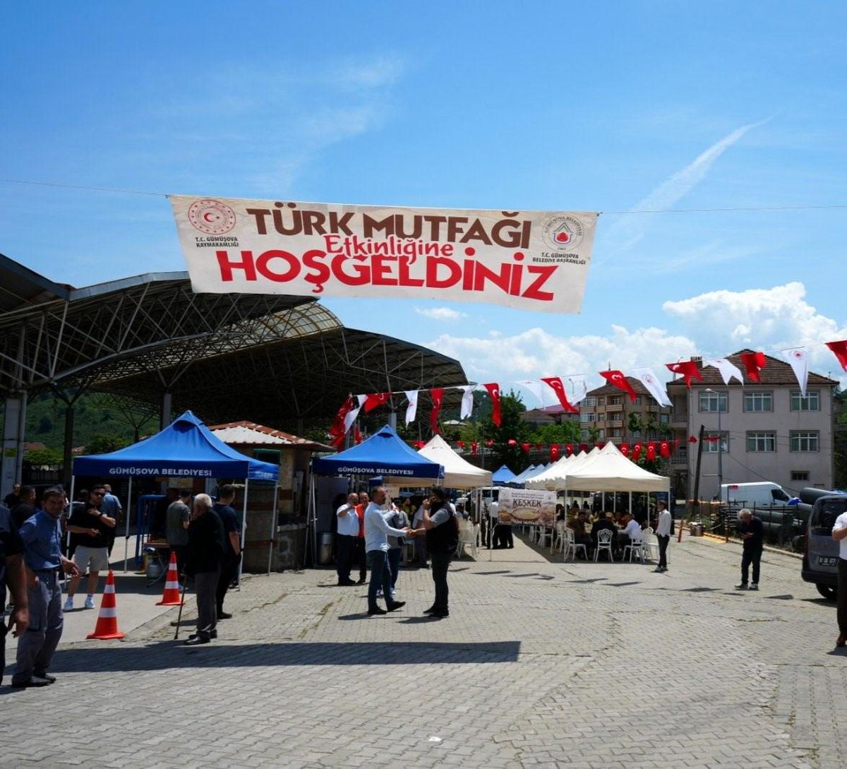 Gümüşova'da keşkek etkinliği düzenlendi
