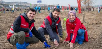 'Hastaya Kan, Ormana Can' projesiyle 4,7 milyon fidan toprakla buluştu