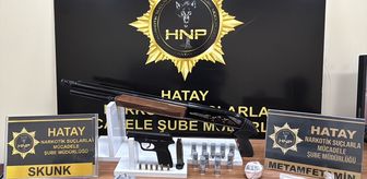 Hatay'da uyuşturucu operasyonunda yakalanan 2 şüpheli tutuklandı
