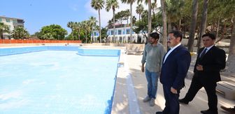 Hatay Valisi Masatlı, 'Çevlik Su Sporları ve Doğa Aktiviteleri Köyü'nde incelemelerde bulundu
