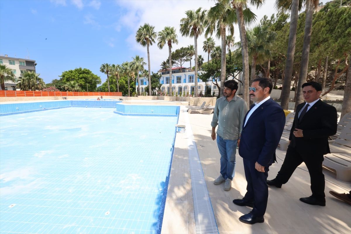 Hatay Valisi Masatlı, 'Çevlik Su Sporları ve Doğa Aktiviteleri Köyü'nde incelemelerde bulundu