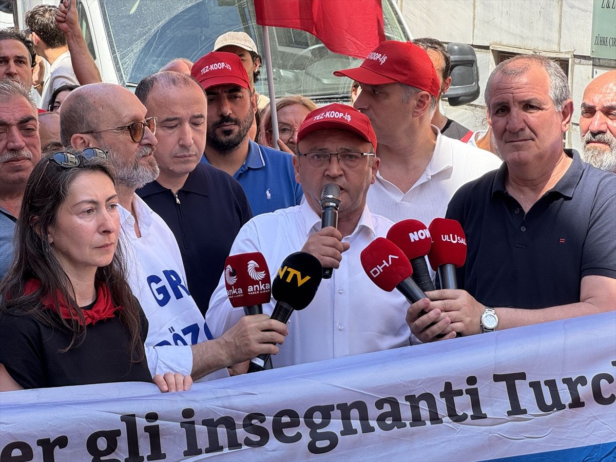 İtalyan Lisesi'nin Türk öğretmenlerinin başlattığı grev sona erdi