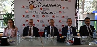Kahramanmaraş'ta 'Türk Mutfağı Haftası' etkinliği düzenlendi