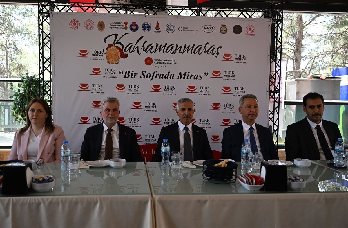 Kahramanmaraş'ta 'Türk Mutfağı Haftası' etkinliği düzenlendi