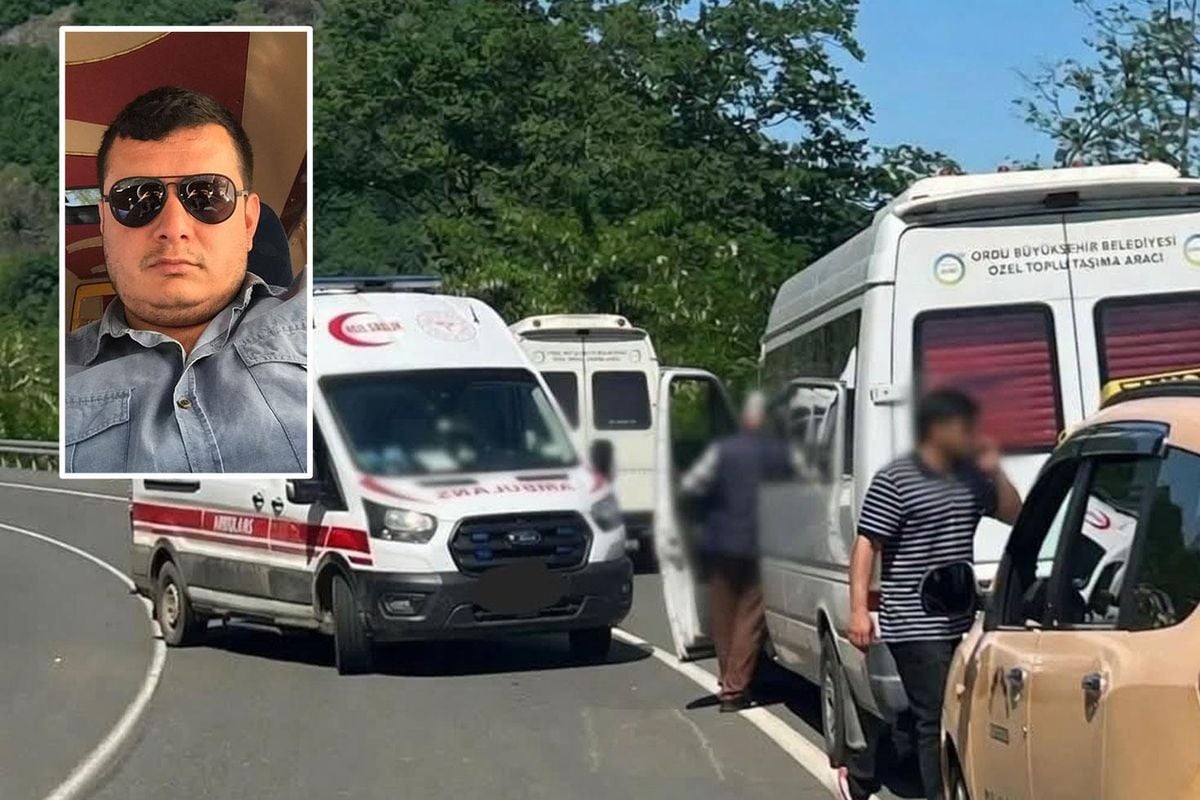 Direksiyon başında can verdi, son anlarında faciayı önledi