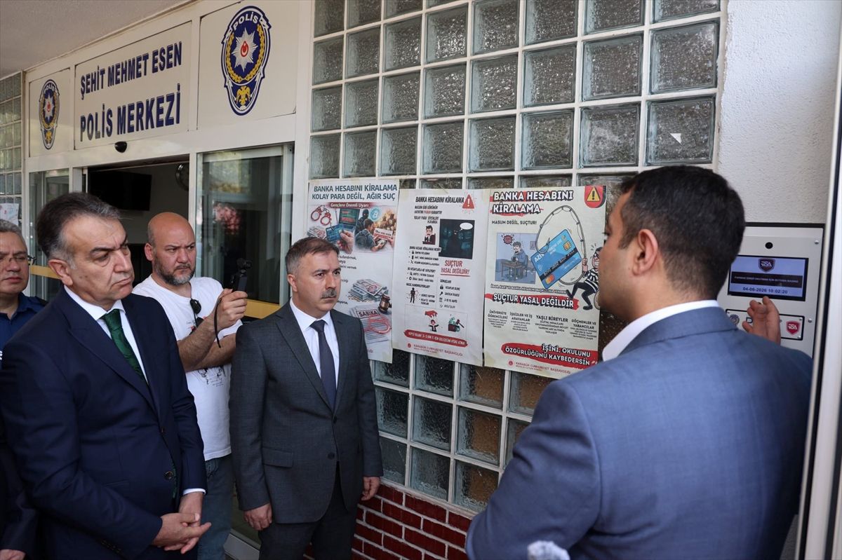 Karabük'te parmak izi sistemiyle adli kontrol dönemi