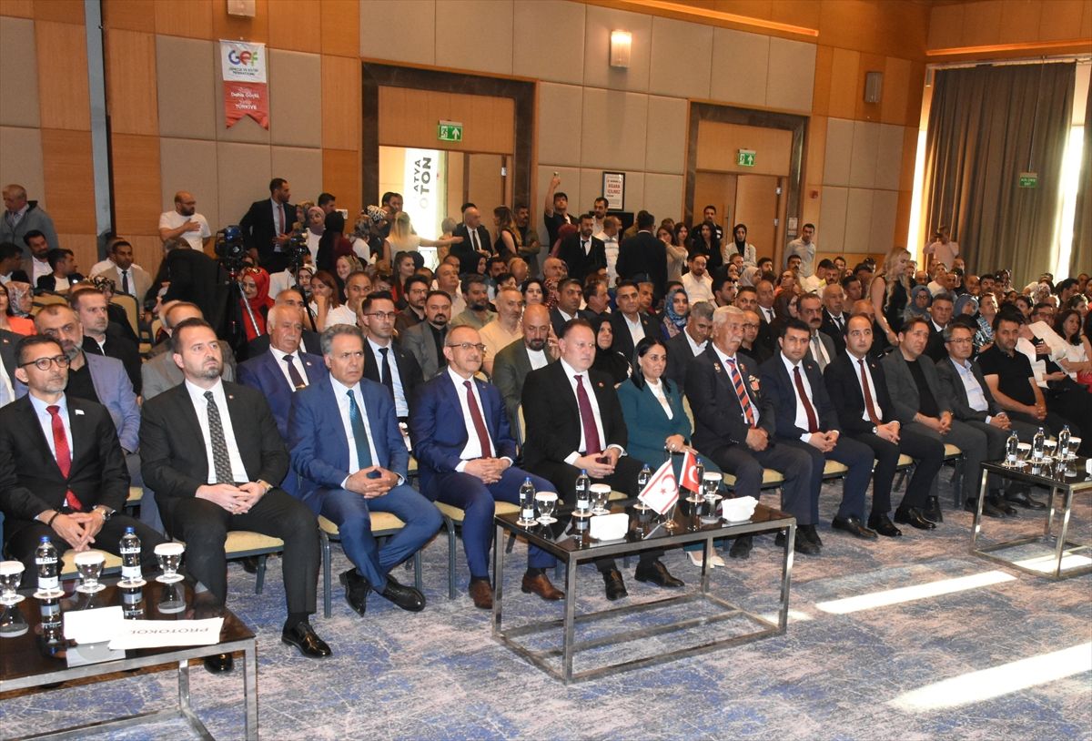 KKTC Cumhuriyet Meclisi Başkanı Öztürkler, Malatya'da Kıbrıs'taki sorunları anlattı Açıklaması