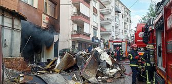 Kocaeli'de yumurta deposunda çıkan yangın söndürüldü